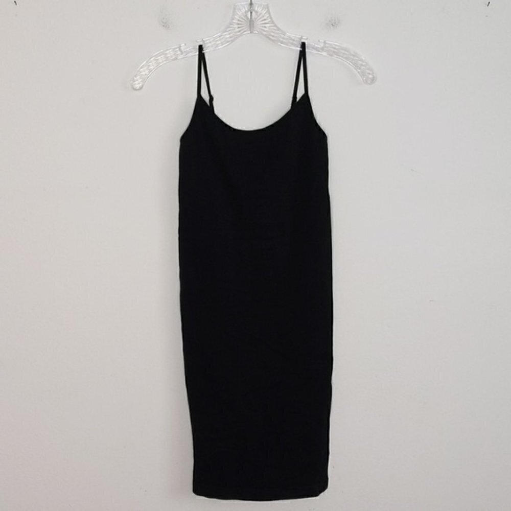 Bcbgmaxazria Black Seamless Bodycon Dress Mini Dress